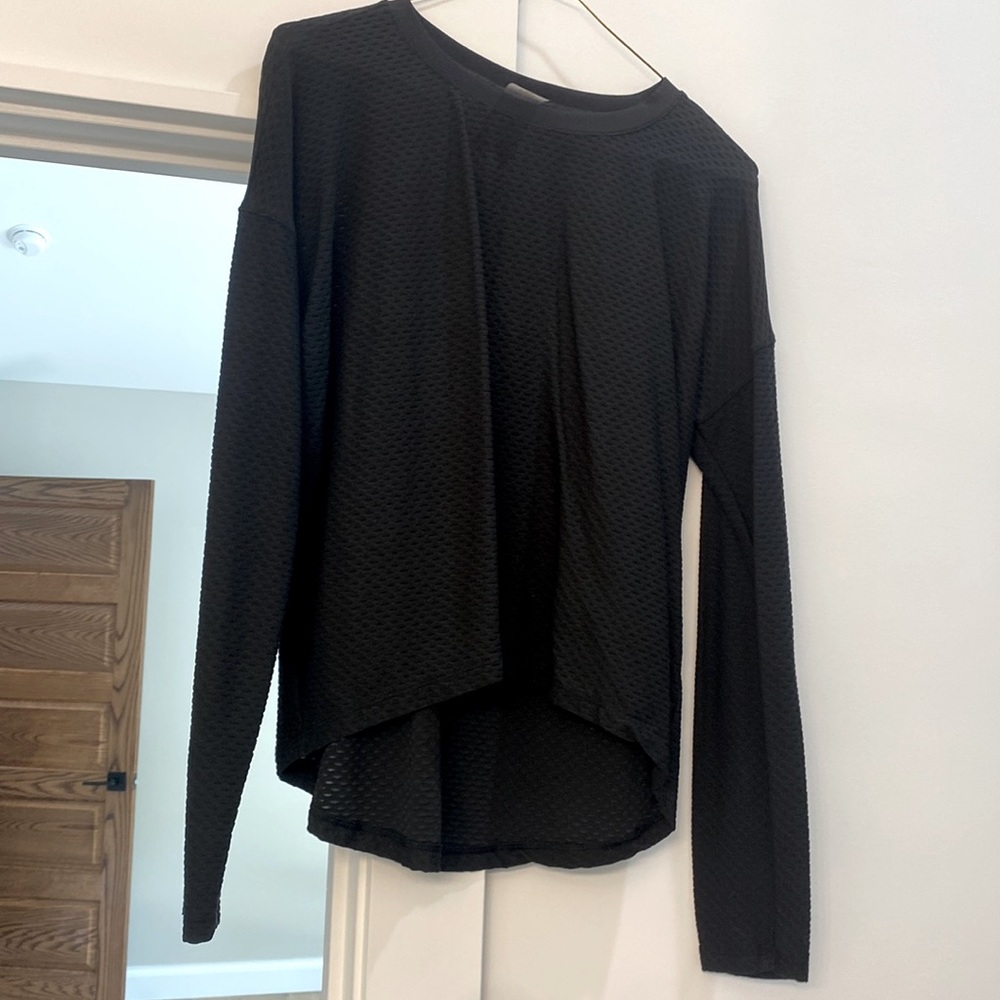 CALIA long sleeve cropped athletic top